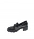 ZAPATO TACON FLUCHOS NEGRO