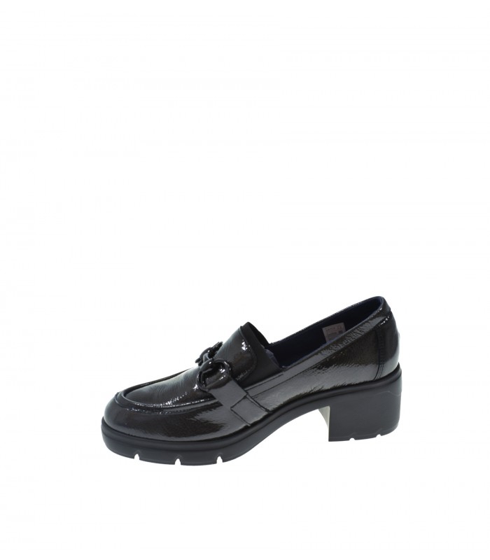 ZAPATO TACON FLUCHOS NEGRO