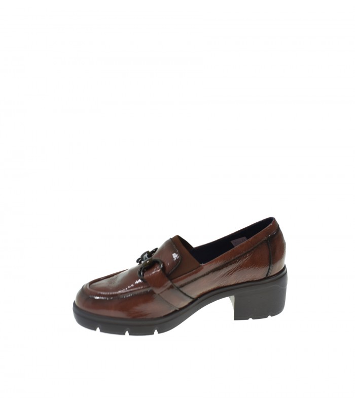 ZAPATO TACON FLUCHOS CUERO