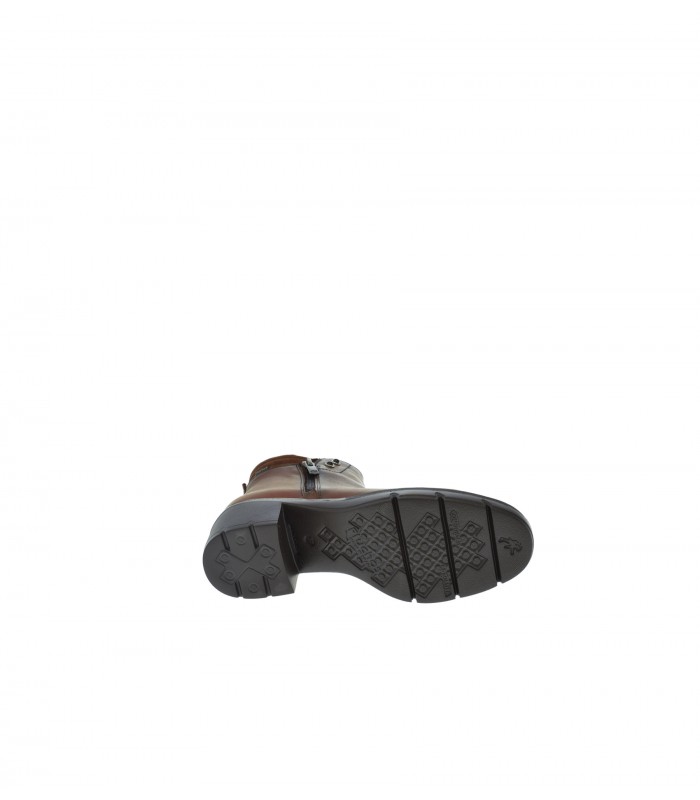 BOTIN MUJER FLUCHOS CUERO
