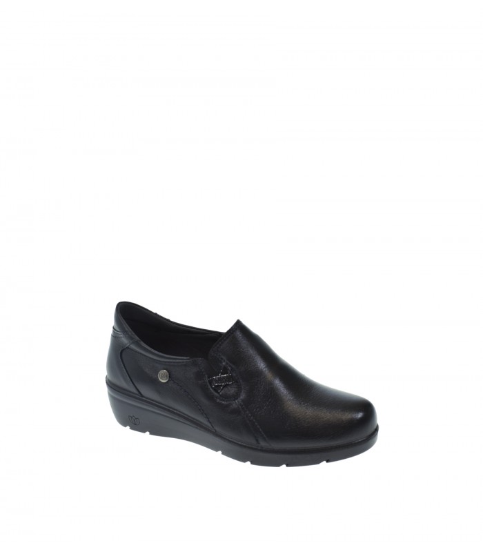 ZAPATO CUÑA LAURA AZANA NEGRO