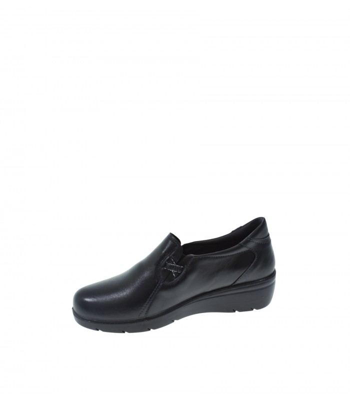 ZAPATO CUÑA LAURA AZANA NEGRO
