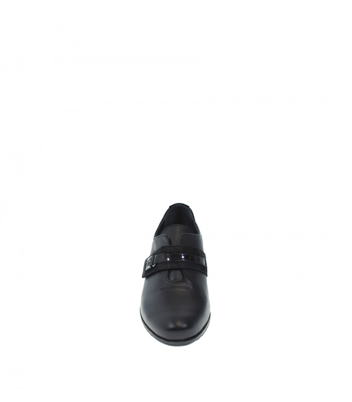 ZAPATO TACON FLUCHOS NEGRO
