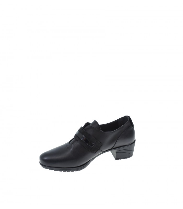 ZAPATO TACON FLUCHOS NEGRO
