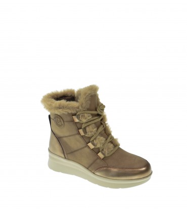 BOTIN MUJER AMARPIES TAUPE
