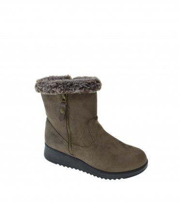 BOTIN MUJER AMARPIES TAUPE