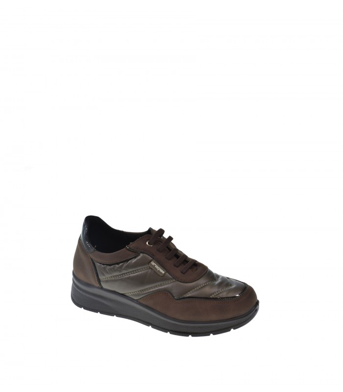 ZAPATO PLANO AMARPIES MARRON