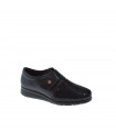 ZAPATO PLANO PITILLOS NEGRO