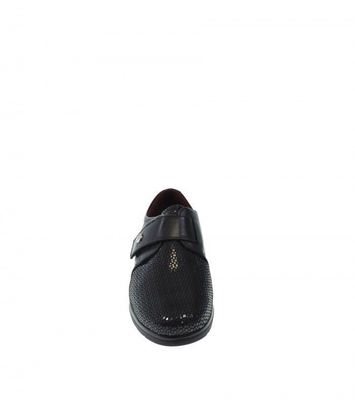ZAPATO PLANO PITILLOS NEGRO