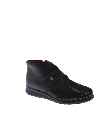 BOTIN MUJER PITILLOS NEGRO