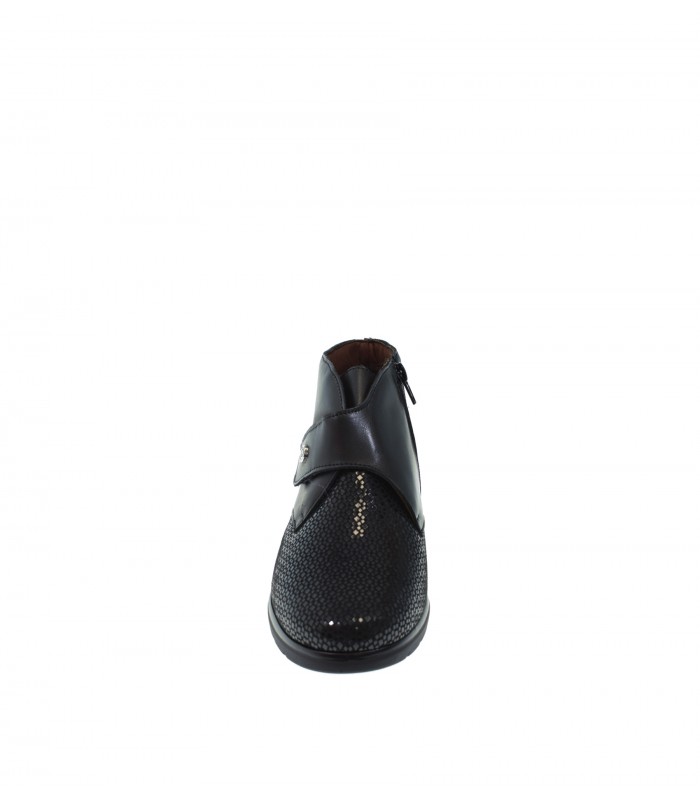 BOTIN MUJER PITILLOS NEGRO