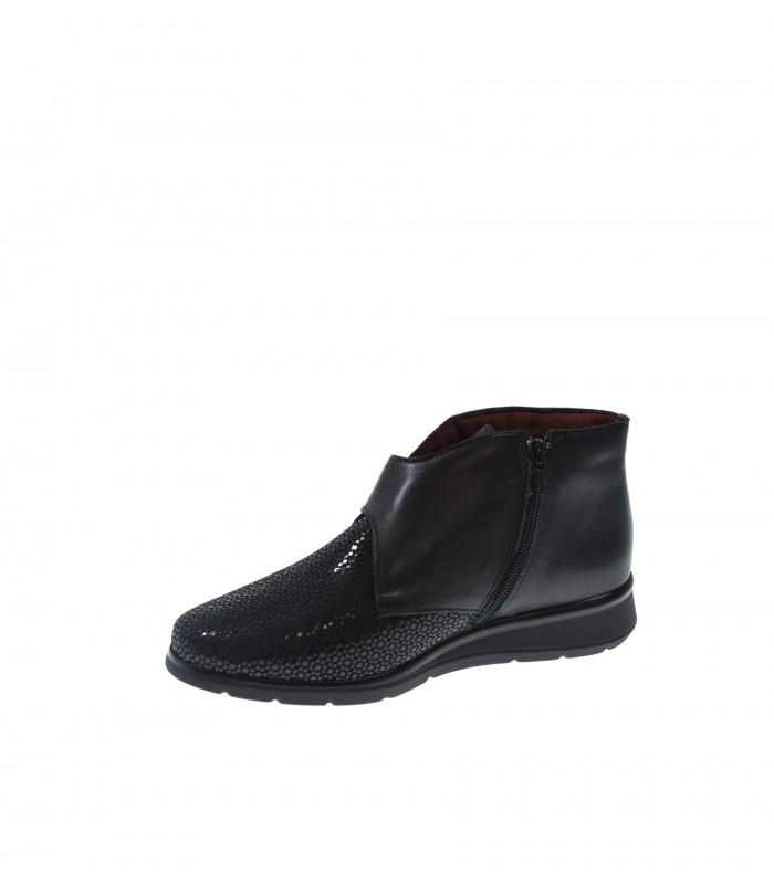 BOTIN MUJER PITILLOS NEGRO
