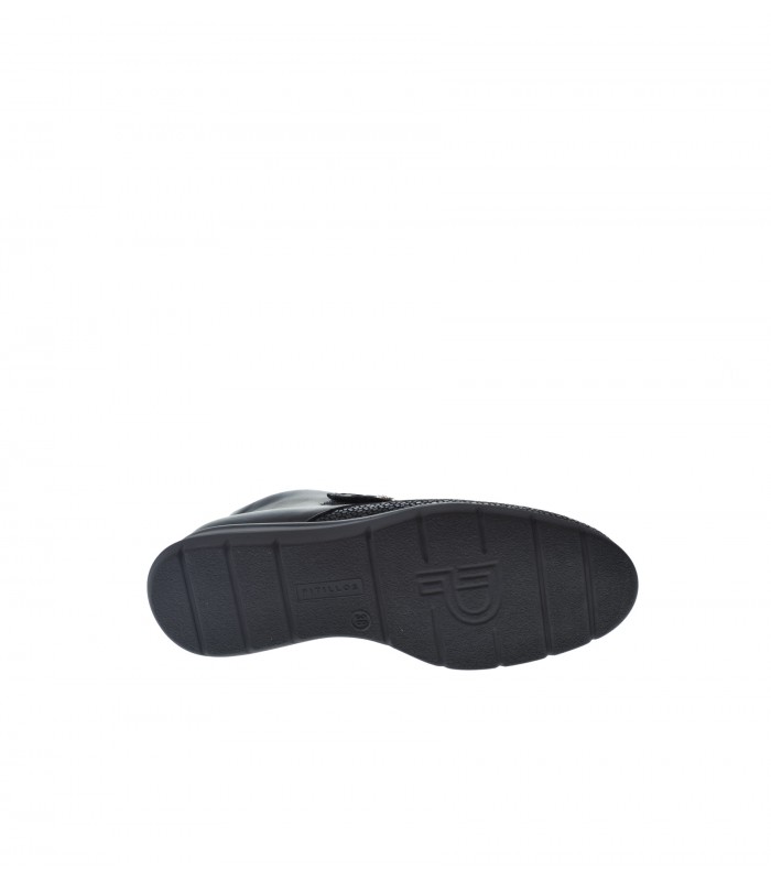 BOTIN MUJER PITILLOS NEGRO