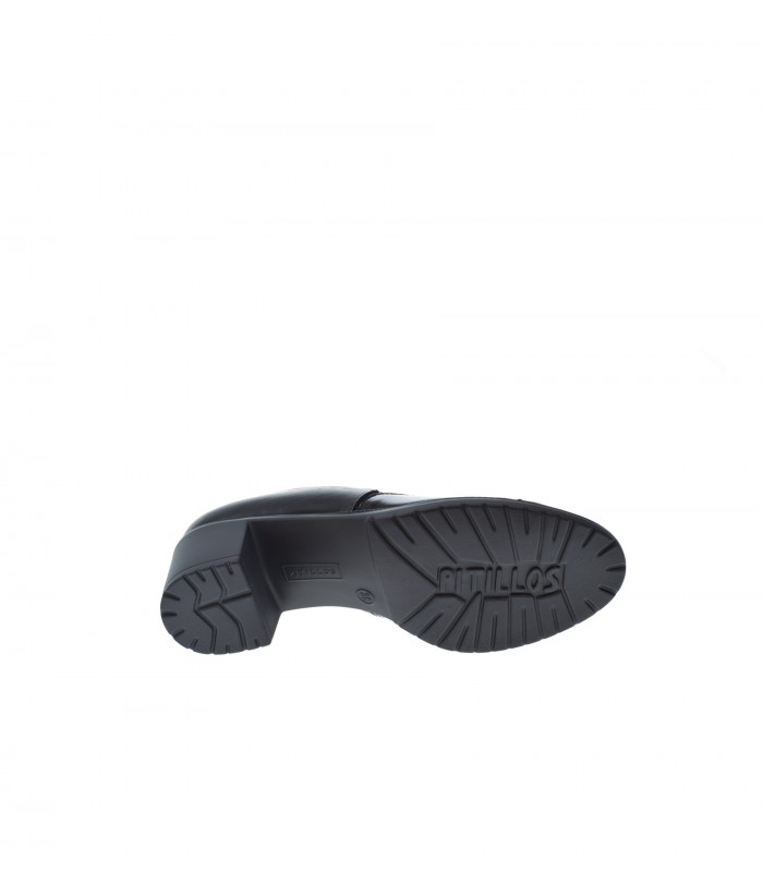 ZAPATO TACON PITILLOS NEGRO