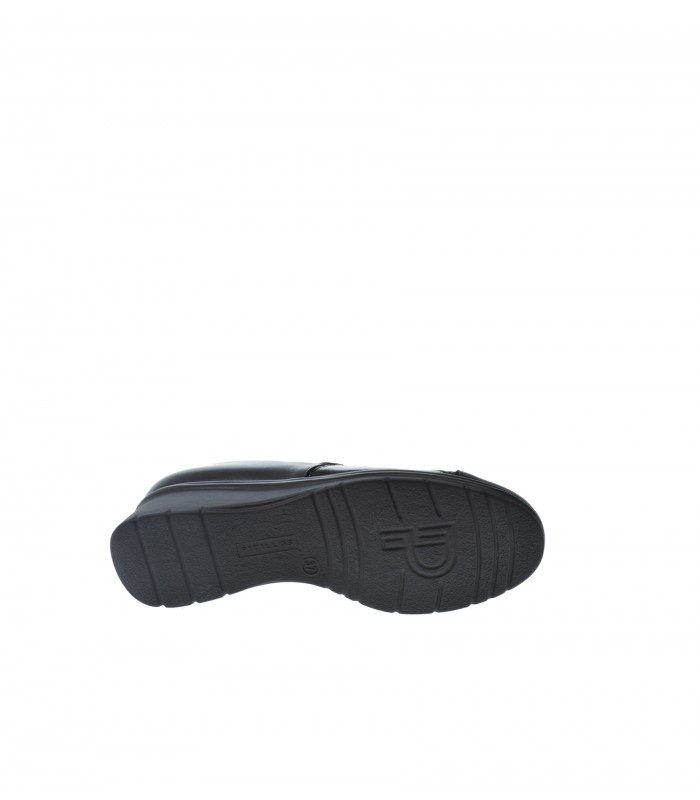 ZAPATO CUÑA PITILLOS NEGRO