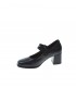 ZAPATO TACON PITILLOS NEGRO