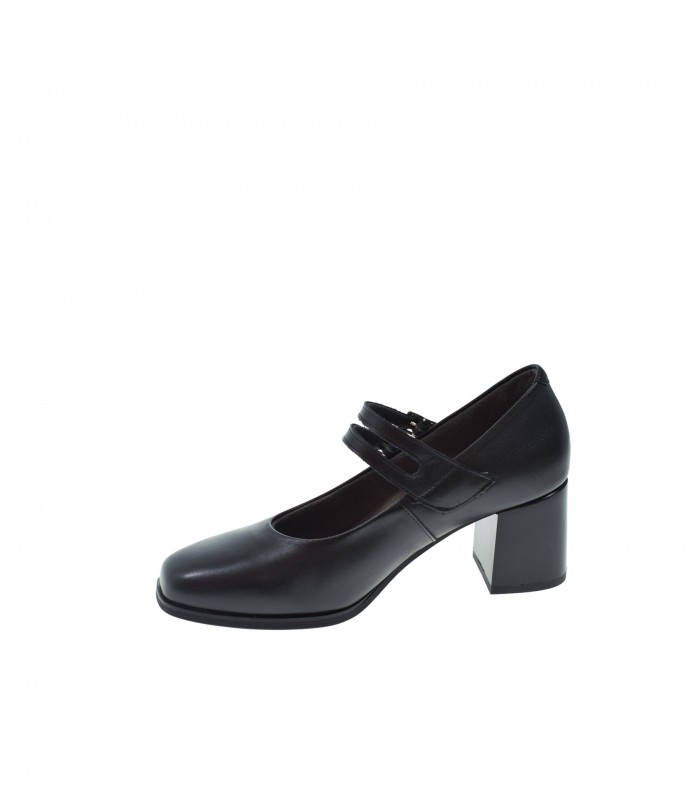 ZAPATO TACON PITILLOS NEGRO