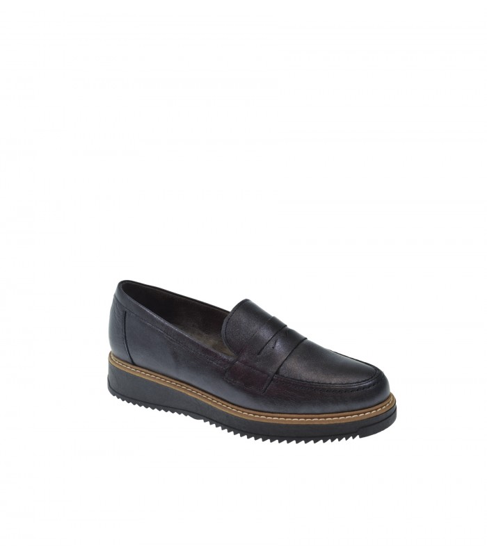 ZAPATO PLANO PITILLOS NEGRO