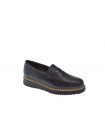 ZAPATO PLANO PITILLOS NEGRO