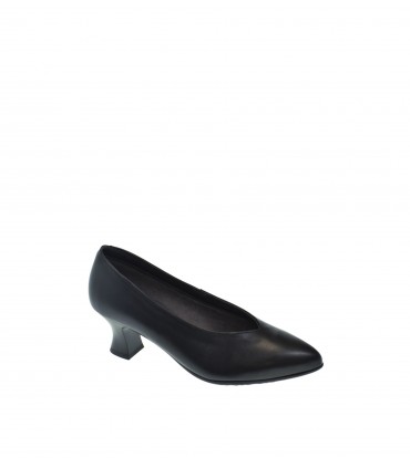 ZAPATO TACON PITILLOS NEGRO