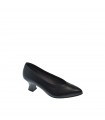 ZAPATO TACON PITILLOS NEGRO