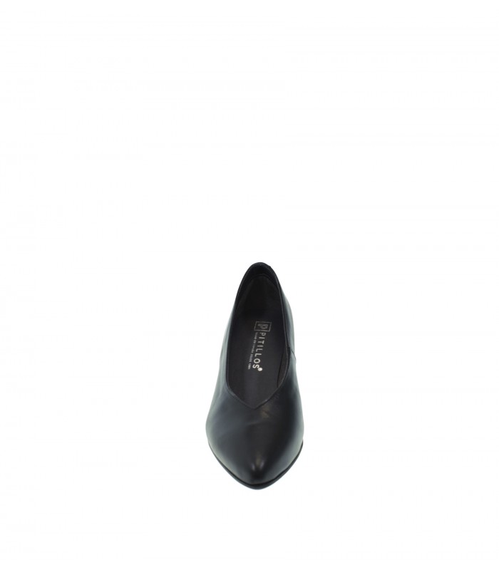 ZAPATO TACON PITILLOS NEGRO
