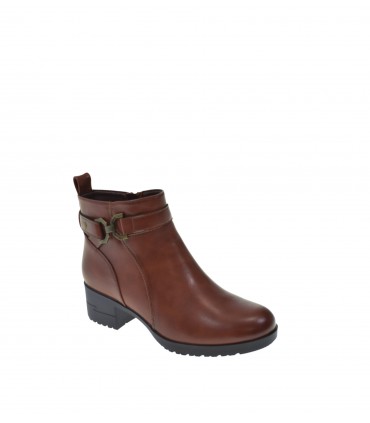 BOTIN MUJER HISPAFLEX CUERO