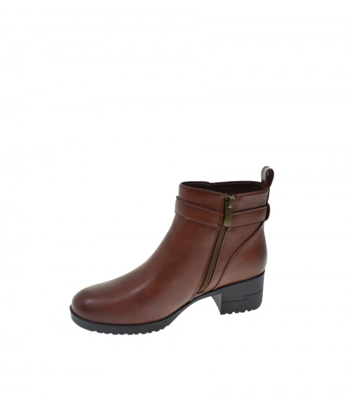 BOTIN MUJER HISPAFLEX CUERO