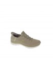 DEPORTIVO MUJER SKECHERS TAUPE