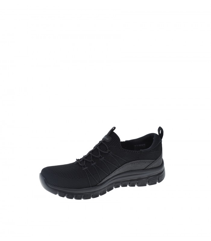 DEPORTIVO MUJER SKECHERS NEGRO