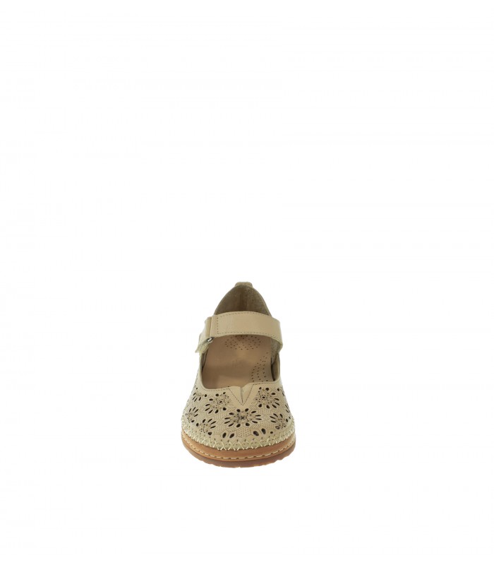 ZAPATO CUÑA 48 HORAS BEIGE