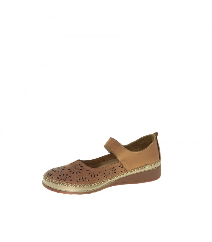 ZAPATO CUÑA 48 HORAS CUERO