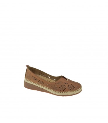 ZAPATO CUÑA 48 HORAS CUERO