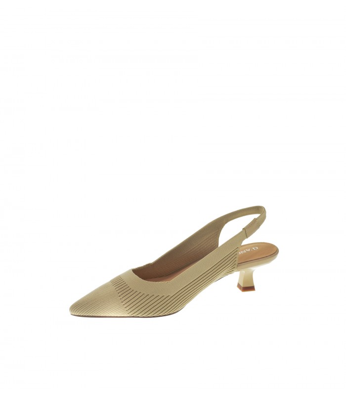 ZAPATO TACON D ANGELA BEIGE