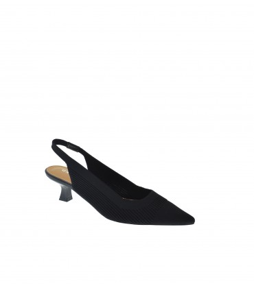ZAPATO TACON D ANGELA NEGRO