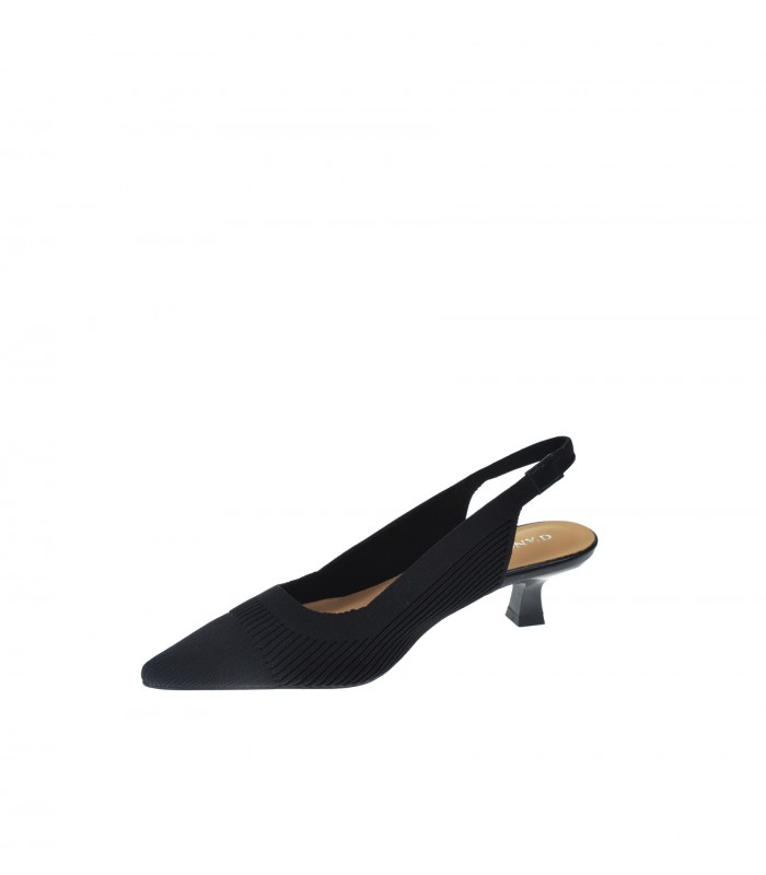 ZAPATO TACON D ANGELA NEGRO