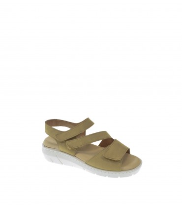 SANDALIA CUÑA ROAL BEIGE