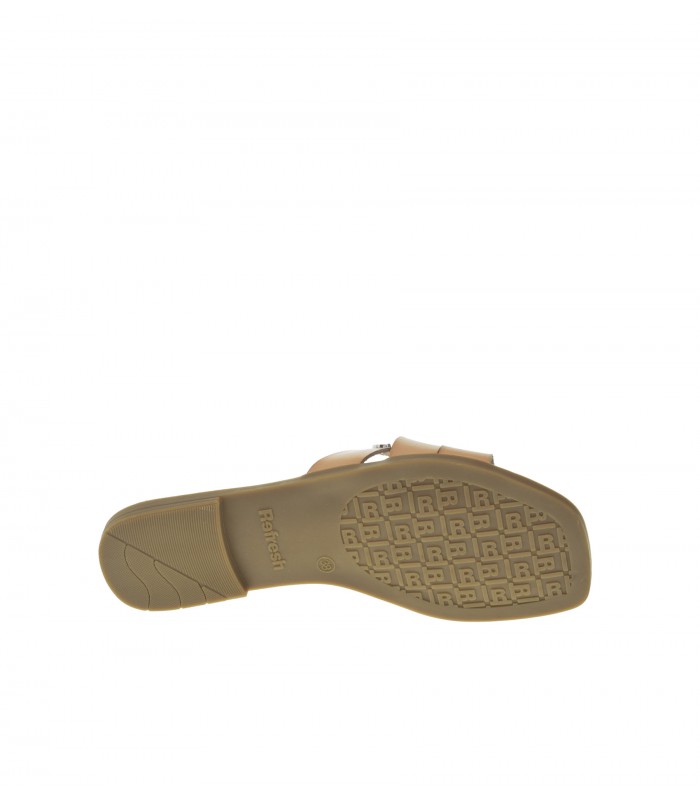 SANDALIA PLANA REFRESH BEIGE
