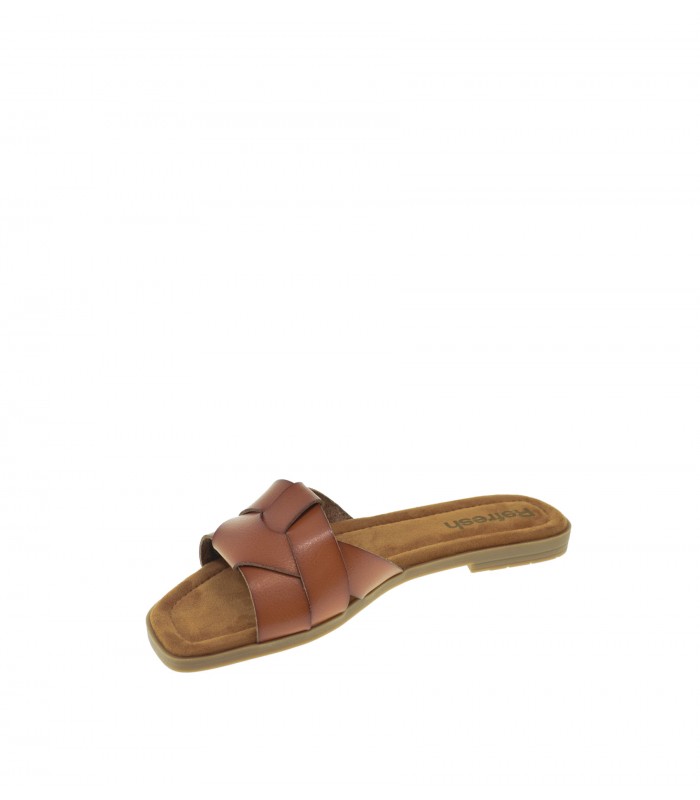 SANDALIA PLANA REFRESH CAMEL