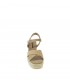 SANDALIA CUÑA REFRESH BEIGE
