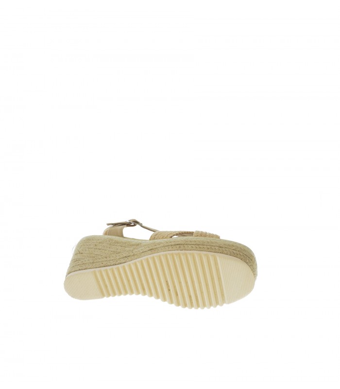 SANDALIA CUÑA REFRESH BEIGE