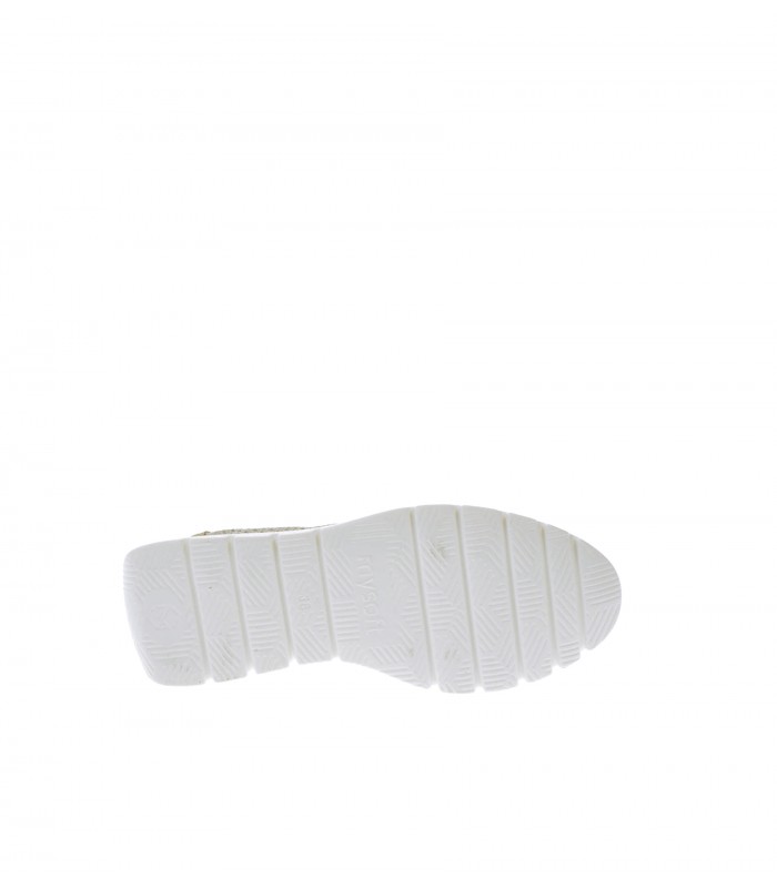 MOCASIN MUJER MYSOFT PLATINO