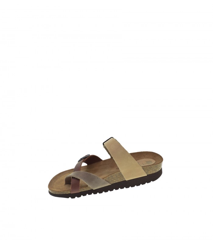SANDALIA PLANA INTER-BIOS MARRON