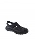 SANDALIA HOMBRE FLUCHOS NEGRO