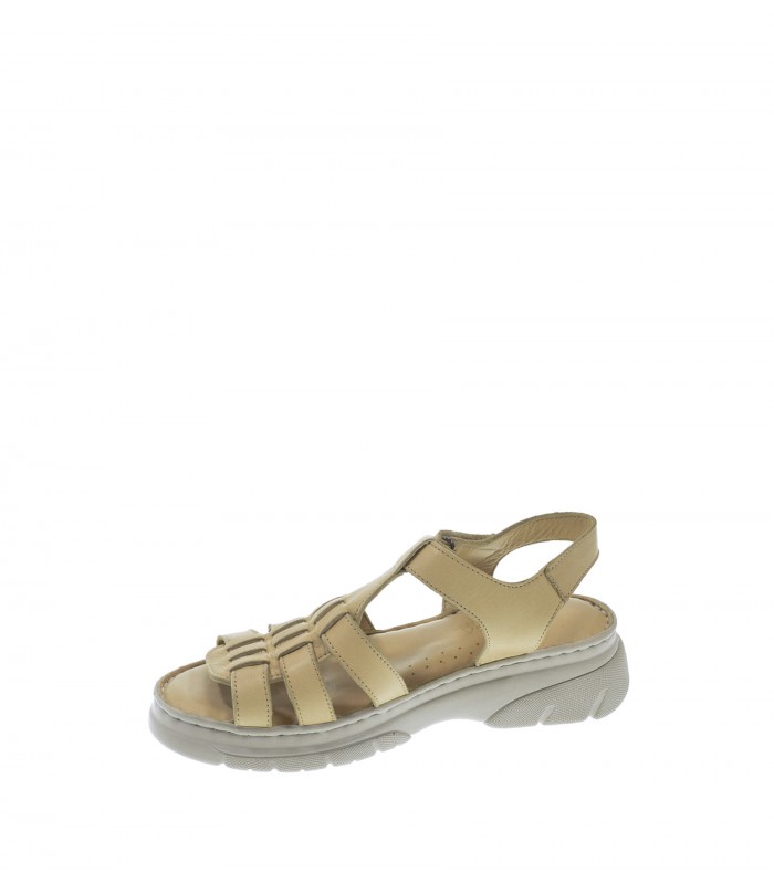 SANDALIA PLANA MANLISA BEIGE