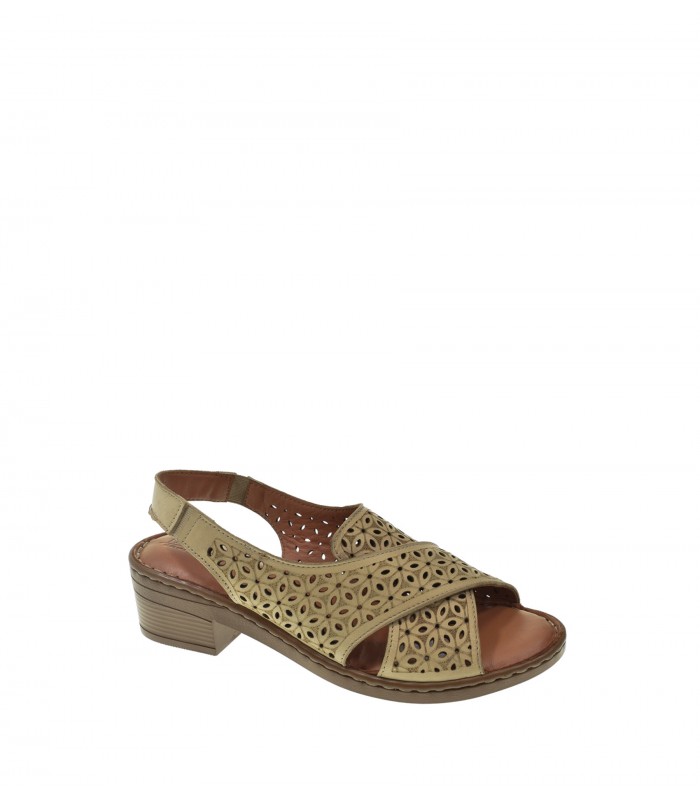 SANDALIA TACON MANLISA BEIGE