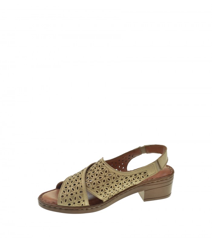 SANDALIA TACON MANLISA BEIGE