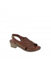 SANDALIA TACON MANLISA CUERO