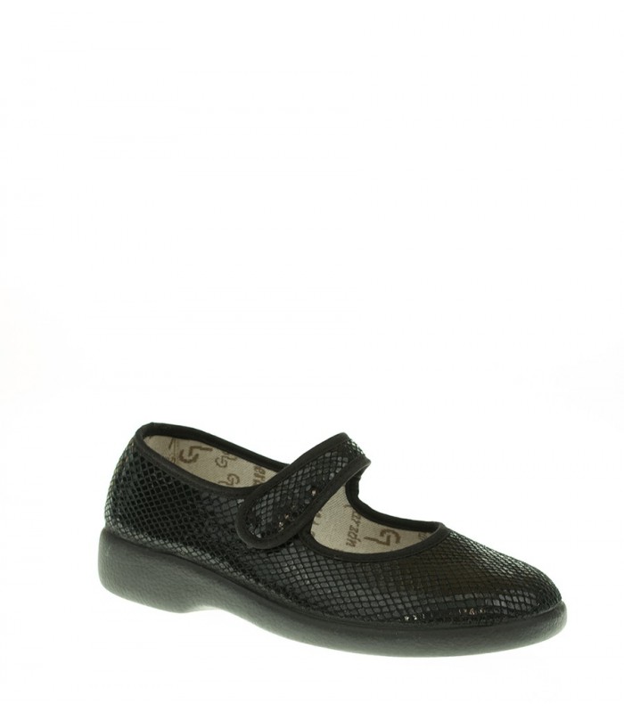 ZAPATO PLANO GARZON NEGRO