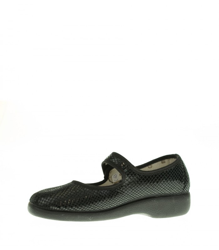 ZAPATO PLANO GARZON NEGRO
